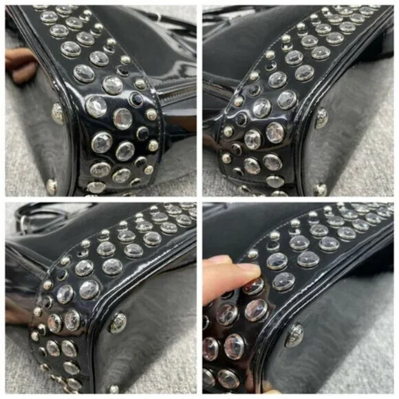 Prada Patent Leather Tote Bag lux410-2025 Totes